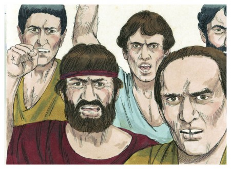 Demétrio excita grande tumulto